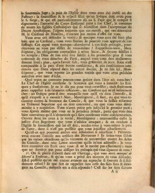 Lettre de l'archévêque d'Embrun à l'evêque de Senez ... : 3. Janv. 1729