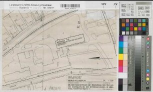 Arnsberg, Regierungshauptgebäude, Lageplan, Übersichtsplan
