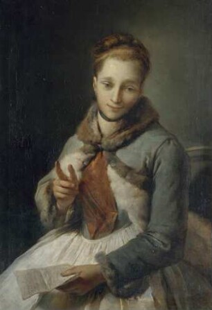 Lesendes Mädchen