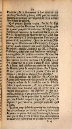 Arrest Du Parlement De Provence. Du 26 Février 1763