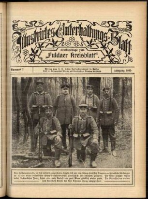 Ausgabe vom Sonntag, den 14. Februar 1915.