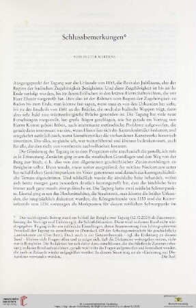 Schlussbemerkungen
