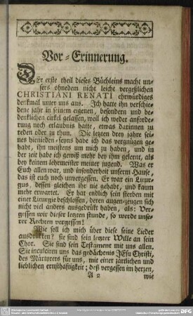Vor-Erinnerung