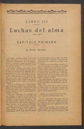 Libro III - Luchas del alma