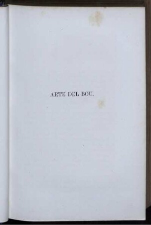 Arte del Bou.