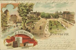 B. Sprengel & Co. - Gruss aus Hannover