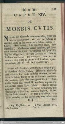 Caput XIX. De Morbis Cutis