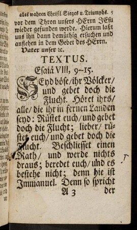 5-11, Textus; ...
