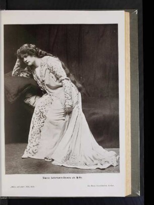 Minnie Saltzmann-Stevens als Isolde