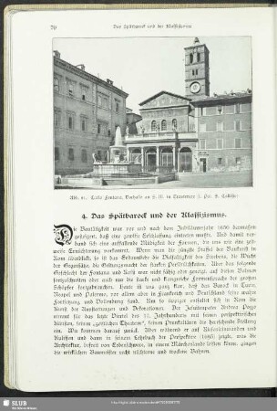 4. Das Spätbarock und der Klassizismus