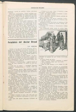 Aventuras del doctor Dread - La visión