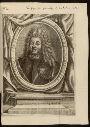 Antonius Farnesius. Princeps Parmensis.