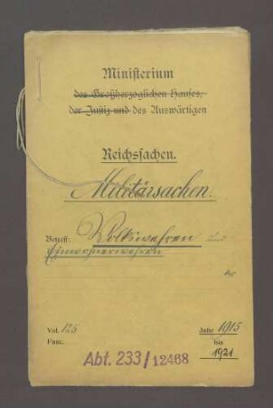 Volkswehren und Einwohnerwehren