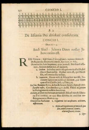 §. 3. De Essentia Dei absolute considerata.