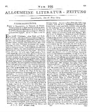 [Röder, P. L. H.]: Geographie und Statistik Wirtembergs. T. 2. Welcher die neuen Entschädigungs-Länder enthält. Ulm: Stettin 1804 Auch u. d. T.: Neu-Wirtemberg. Oder geographische und statistische Beschreibung der durch die Entschädigung etc. an Wirtemberg gekommenen neuen Länder, Städte, Klöster, Ortschaften etc. Abweichendes Erscheinungsjahr: 1803