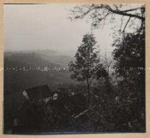 Burg Hohenrechberg, Blick ins Tal
