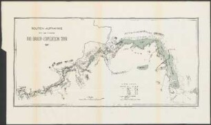 Routen-Aufnahme der chilenischen Rio Baker-Expedition (1899)