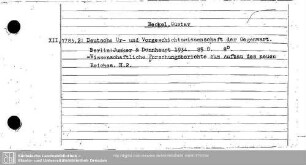 Neckel, Gustav