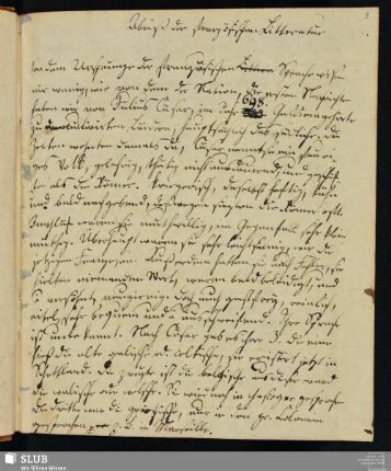 Abriß der französischen Litteratur