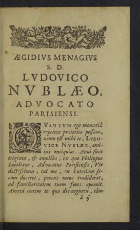 Epistola.