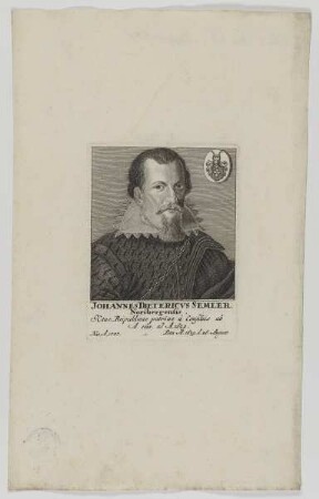 Bildnis des Johannes Dietericvs Semler