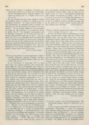 615-616 [Rezension] Schubring, Paul, Hilfsbuch zur Kunstgeschichte