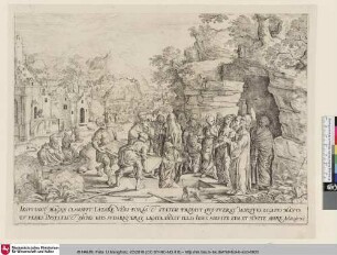 [Die Auferweckung des Lazarus; The raising of Lazarus]