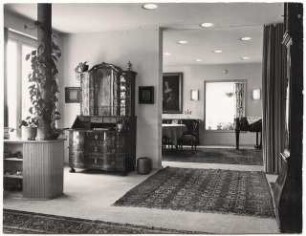 Wohnhaus Dr. R., Heidelberg: Blick vom Wohnzimmer ins Esszimmer