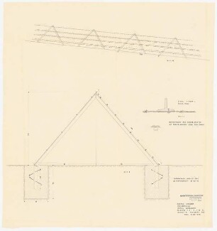 Garten Kiekert, Heiligenhaus: Detail Zaun 1:20, 1:5, 1:1