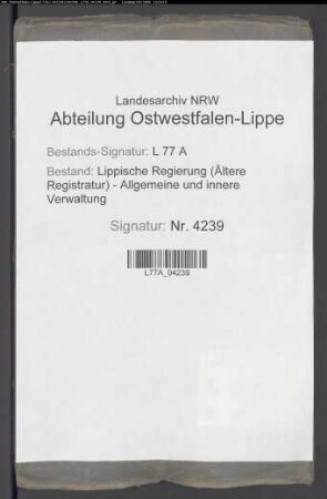 Generalteilung der gem. Hudebezirke der Dörfer Kohlstädt, Schlangen, Haustenbeck und der Meierei Oesterholz, Bd. 1