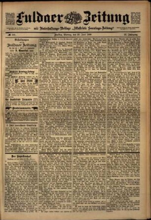Ausgabe vom Montag, den 20. Juni 1898.