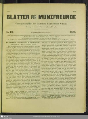 26.1890, No. 163 - 169