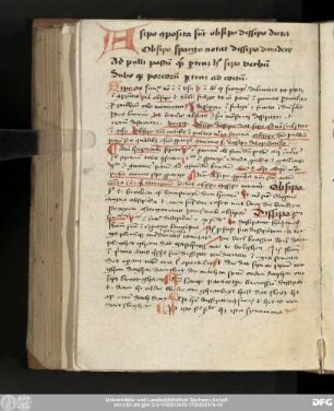 [Johannes de Garlandia: Composita verborum cum commentario Johannis Synthen]