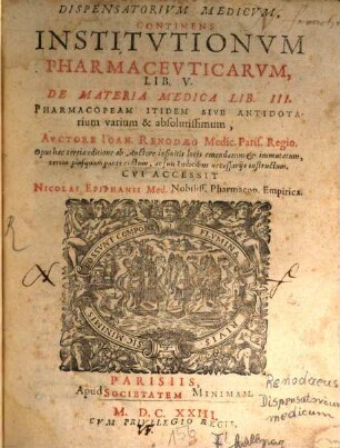 Dispensatorium medicum