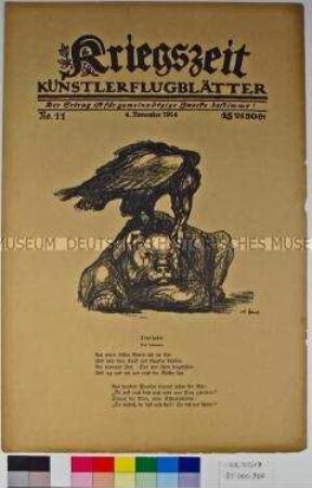 Kriegszeit (Nr. 11 der Folge Künstlerflugblätter)