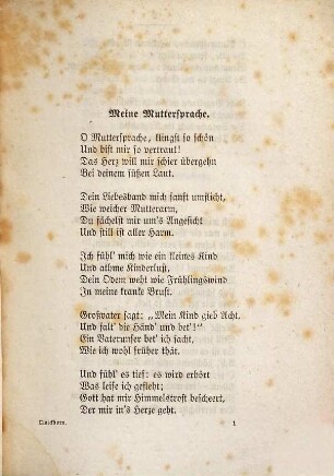 Quickborn : Gedichte aus d. Volksleben
