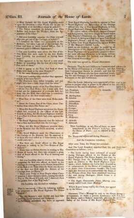 Journals of the House of Lords. 51. 1817