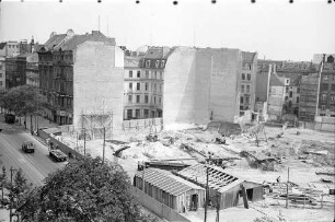 Berlin: Runder Platz; Großbauplatz für Allianz-Hochhaus; etwas weiter links