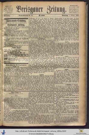 Nr. 230-255 (Oktober 1893)