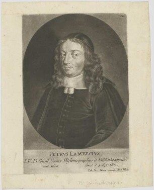 Bildnis des Petrvs Lambecivs