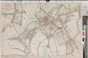 Remblinghausen (Meschede), Umlegung Remblinghausen, Beiblatt zur Übersichtskarte