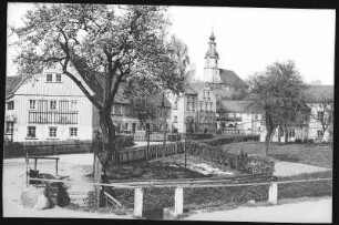 Großröhrsdorf. Blick auf den Ort