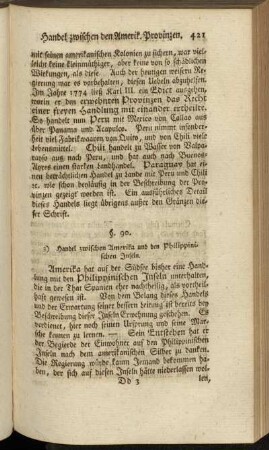 [3. Handel zwischen Amerika und Philippinischen Inseln.]