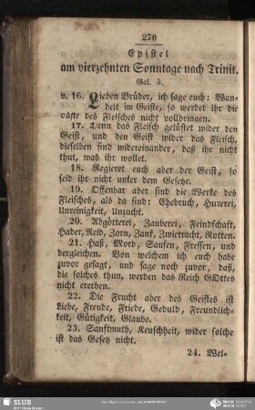 [Am vierzehnten Sonntage nach Trinitatis]