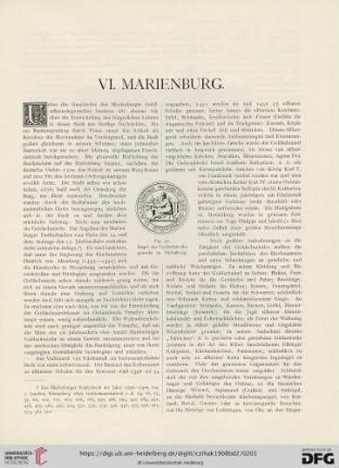 VI. Marienburg