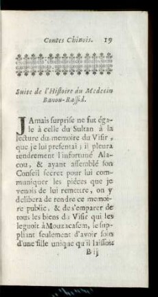 Suite de l`'Histoire du Medecin Banou-Rassid.