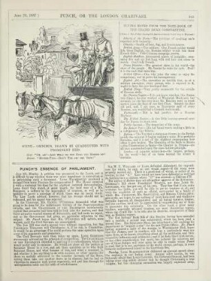 Scene. - Omnibus, drawn by quadrupeds with prominent ribs.
