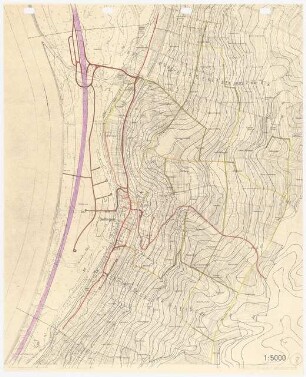 Landschaftsaufbauplanung Bellingen: Höhenplan 1:5000