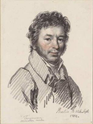 Bildnis Tangermann, Christian (1760-1830), Maler