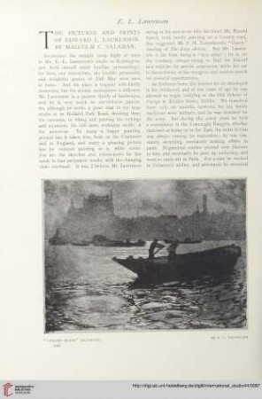 The pictures and prints of Edward L. Laurenson